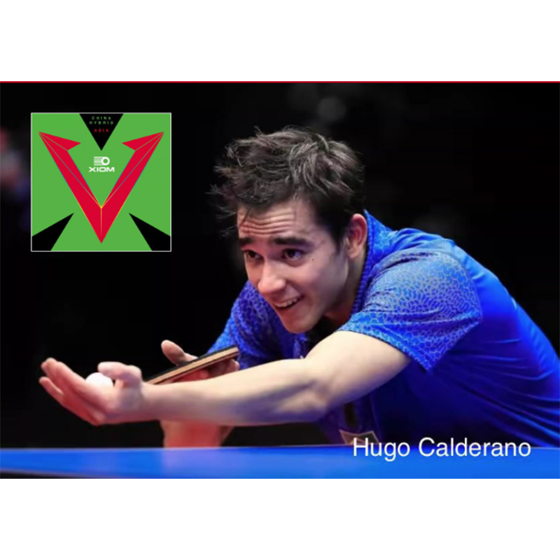 Hugo Calderano Tennis Table - Накладка для настольного тенниса XIOM VEGA
