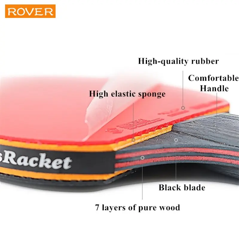 Ракетка для настольного теннис – обзор и цена Table Tennis Kit